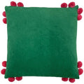 Front - Furn Hoola Pom Pom Throw Pillow Cover
