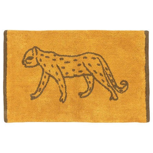 Front - Furn Leopard Bath Mat