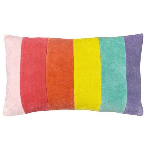 Front - Furn Rainbow Throw Pillow Cover
