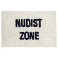 Front - Furn Nudist Zone Rectangular Bath Mat