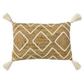 Front - Furn Jute Braided Throw Pillow Cover