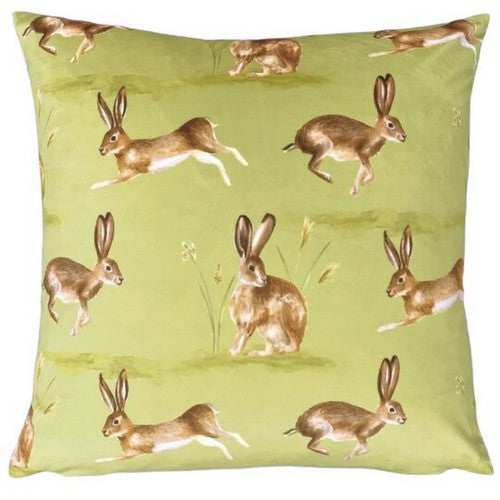 Front - Evans Lichfield Country Hare Throw Pillow Cover