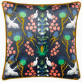 Front - Furn Herons Illustration Throw Pillow Cover