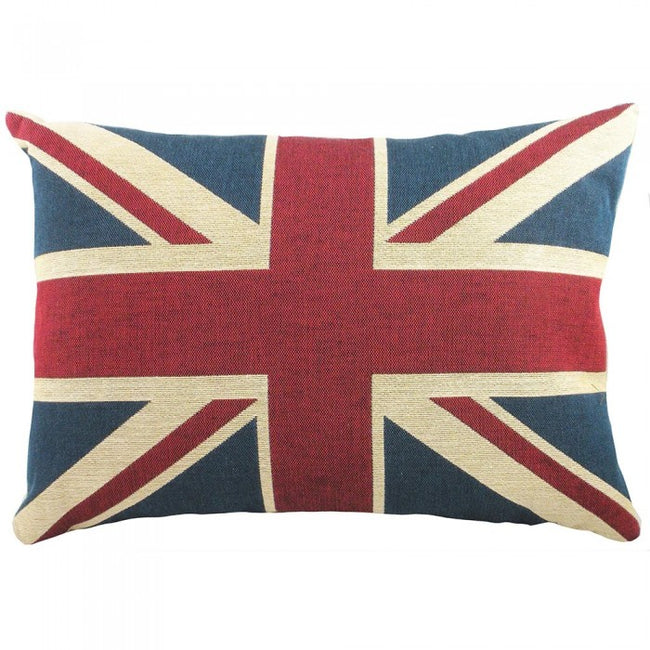 Front - Evans Lichfield Union Jack Throw Pillow Cover