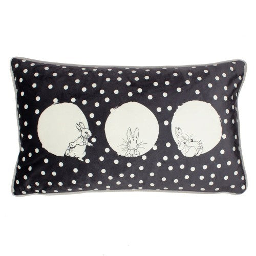 Front - Peter Rabbit Spot Me Rectangular Throw Pillow Cover