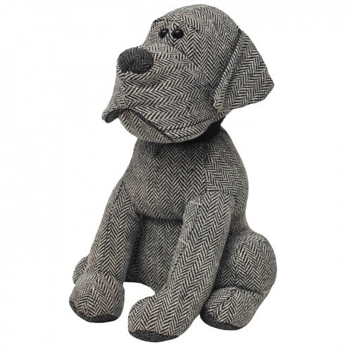 Front - Riva Home Herringbone Dog Doorstop