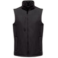 Front - Regatta Mens Flux Softshell Vest Jacket