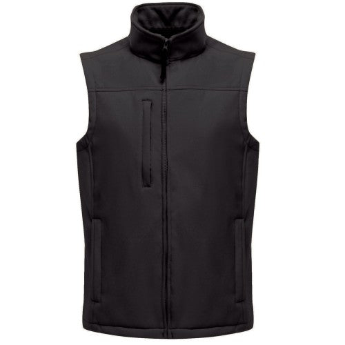 Front - Regatta Mens Flux Softshell Vest Jacket
