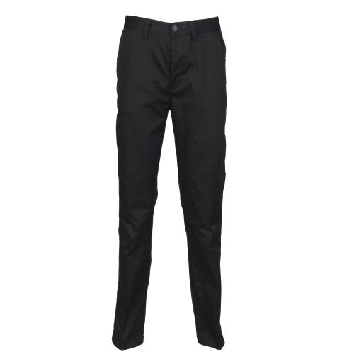 Front - Henbury Mens 65/35 Flat Fronted Chino Work Pants