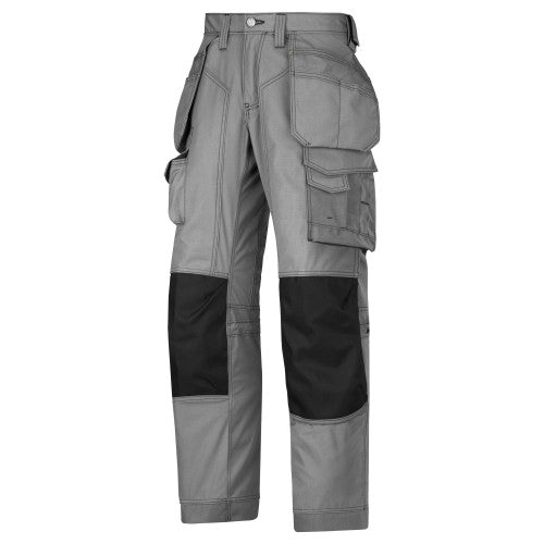 Front - Snickers Mens Floorlayer Ripstop Workwear Trouser / Pant