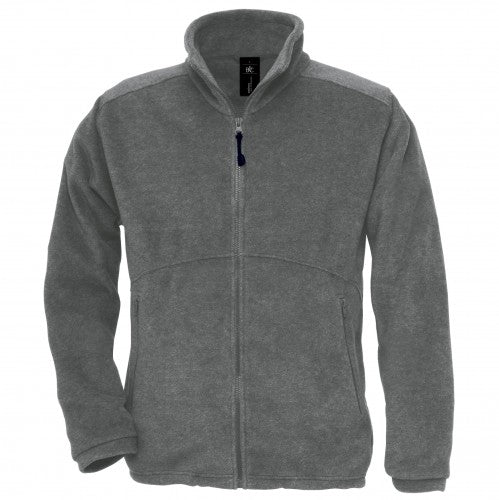 Front - B&C Mens Icewalker+ Full Zip Fleece Top