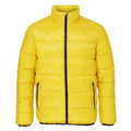 Front - 2786 Mens Venture Supersoft Padded Full Zip Jacket