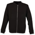 Front - Skinnifit Mens Full Zip Plain Bomber Jacket