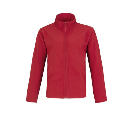 Front - B&C Mens Two Layer Water Repellent Softshell Jacket