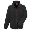 Front - Result Work-Guard Mens Heavy Duty Microfleece Work Jacket