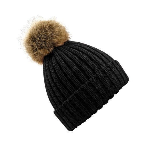 Front - Beechfield® Unisex Cuffed Design Winter Hat