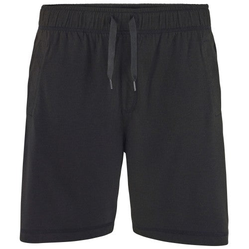 Front - Comfy Co Mens Elasticated Lounge Shorts