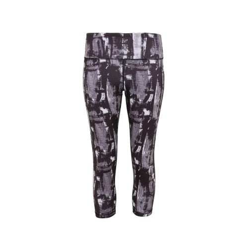 Front - TriDri Womens Performance Sunset 3/4 Length Leggings