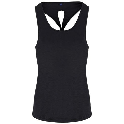 Front - TriDri Womens/Ladies Yoga Knot Undershirt