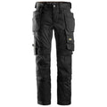 Front - Snickers Mens All Round Work Holster Pocket Stretch Pants