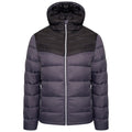 Front - Dare 2B Mens Hot Shot Baffled Hooded Padded Jacket