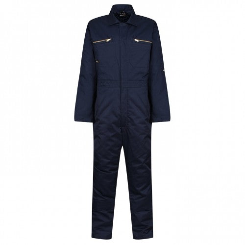 Front - Regatta Mens Pro Zip Insulated Coveralls