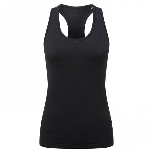 Front - TriDri Womens/Ladies Recycled Seamless 3D Undershirt