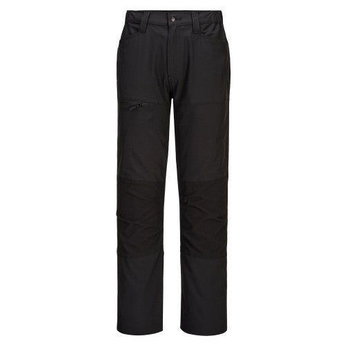Front - Portwest Mens WX2 Slim Work Trousers