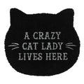 Front - Something Different Crazy Cat Lady Door Mat