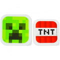 Front - Minecraft Pixel Lunch Pot (Pack of 2)