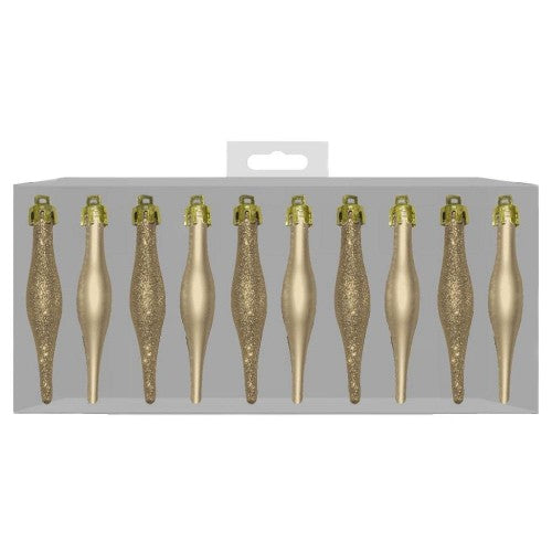 Front - Scream Machine Droplet Bauble (Pack of 10)