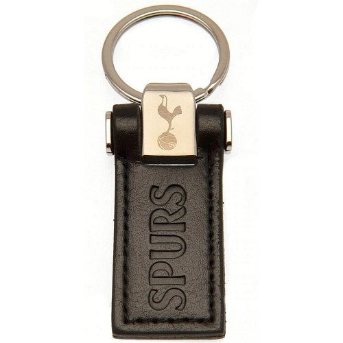 Front - Tottenham Hotspur FC Leather Keychain