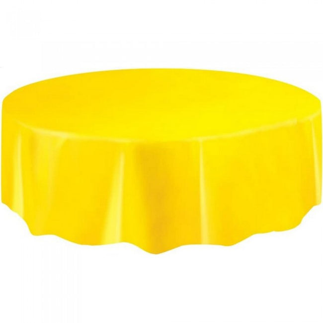 Front - Unique Party Round Party Table Cover