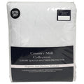 Front - Country Mill Quilted Mattress Protector