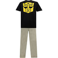 Front - Transformers Mens Logo Pajama Set