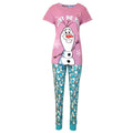Front - Frozen Womens/Ladies Olaf Pajama Set