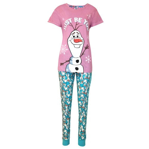 Front - Frozen Womens/Ladies Olaf Pajama Set