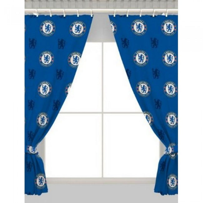 Front - Chelsea FC Repeat Crest Curtains