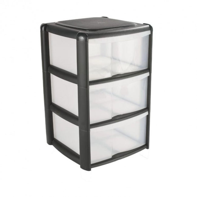 Front - Tontarelli 3 Drawer Tower
