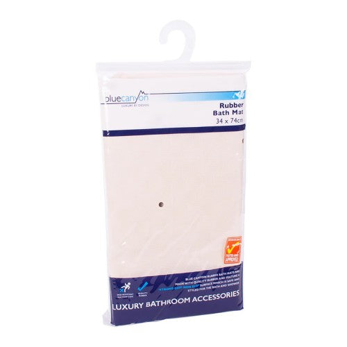 Front - Blue Canyon Rubber Bath Mat