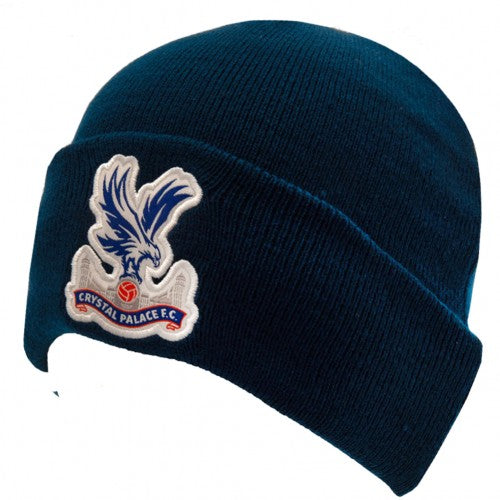 Front - Crystal Palace FC Crest Cuffed Beanie