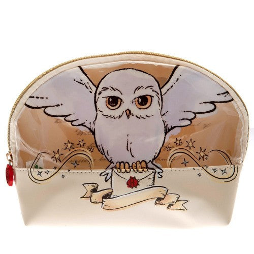 Front - Harry Potter Hedwig PU Toiletry Bag