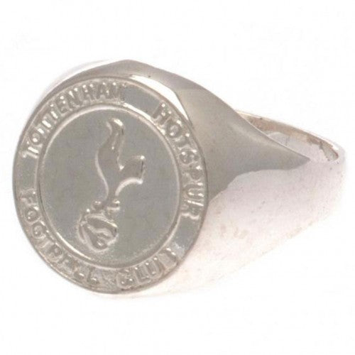 Front - Tottenham Hotspur FC Sterling Silver Ring