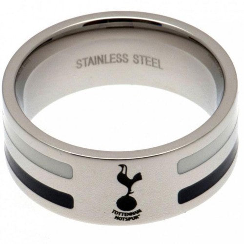 Front - Tottenham Hotspur FC Medium Color Stripe Ring