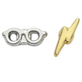 Front - Harry Potter Lightning Bolt Earrings