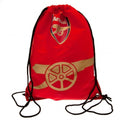 Front - Arsenal FC Crest Drawstring Bag
