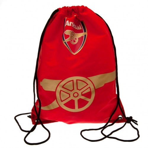 Front - Arsenal FC Crest Drawstring Bag
