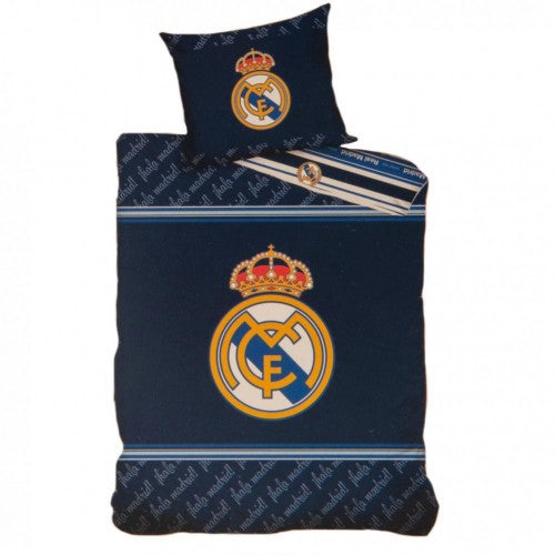 Front - Real Madrid CF Crest Duvet Set