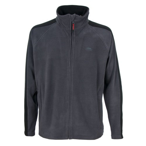 Front - Trespass Mens Acres Full Zip Fleece Jacket