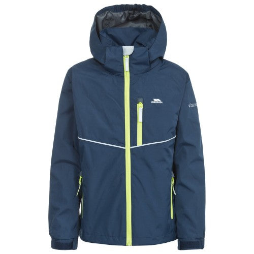 Front - Trespass Childrens Boys Hattrick Waterproof Jacket